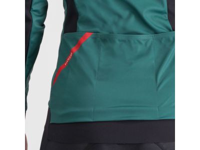 Sportowa kurtka damska FIANDRE w kolorze krzewiastej zieleni