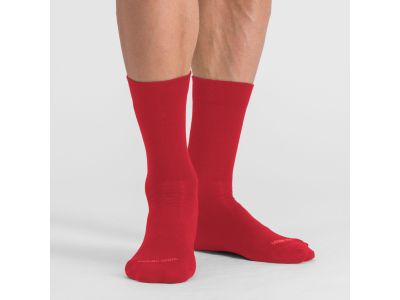 Sportful MATCHY WOOL socks, tango red