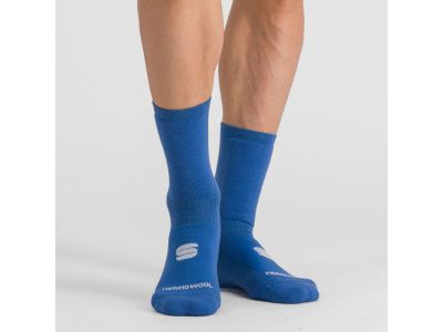 Sportful MERINO WOOL 18 Socken, Blue Denim