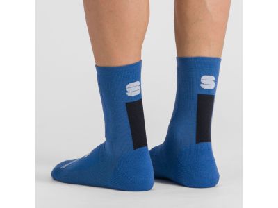 Sportful MERINO WOOL 18 Socken, Blue Denim