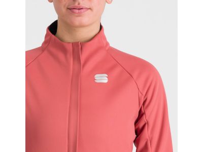 Sportos SZUPER női kabát, poros piros