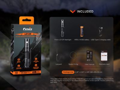 Fenix LD12R nabíjateľná baterka