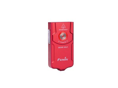 Latarka akumulatorowa Fenix ​​E03R V2.0 GE, czerwona