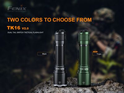Lampa Fenix ​​​​TK16 V2.0, tropikalna zieleń