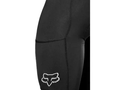 Krótkie spodenki na szelkach Fox Flexair Ascent w kolorze czarnym