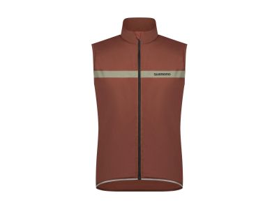 Shimano EVOLVE WIND INSULATED vest, brown