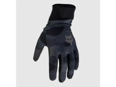 Fox Defend Pro Fire gloves, black camo