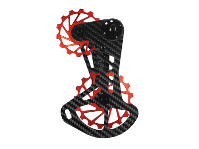 Nova Ride Carbon Ceramic ramienko pre MTB Shimano 12Speed, červená