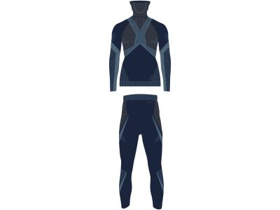 Viking Fusion Set thermal underwear, blue