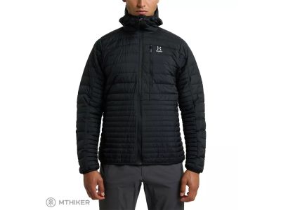 Jachetă Haglöfs Micro Nordic Down Hood, neagră