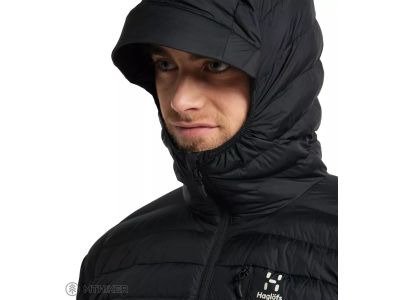 Haglöfs Micro Nordic Down Hood bunda, čierna