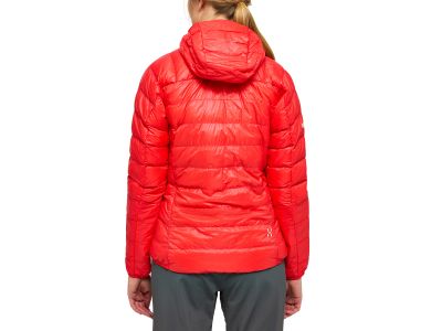 Jachetă de damă Haglöfs LIM Down Hood, roșie