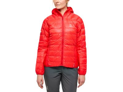 Haglöfs LIM Down Hood women&#39;s jacket, red