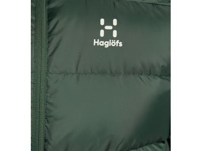 Jachetă Haglöfs Bield Down Hood, verde închis