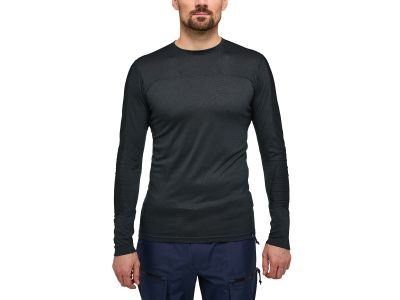 Haglöfs Natural Blend Tech Crew tričko, čierna