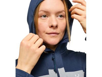 Haglöfs ROC Flash Mid Damen-Sweatshirt, blau