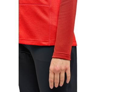 Haglöfs ROC Flash Mid women&#39;s sweatshirt, red