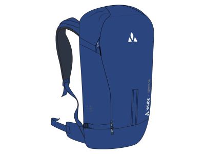 VAUDE Rupal Light 28 backpack, 28 l, royal