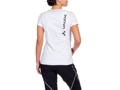T-shirt damski marki VAUDE w kolorze białym