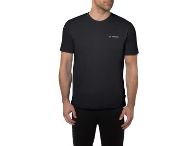 VAUDE Brand T-shirt, black