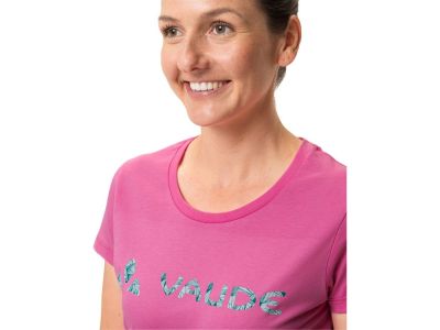 Tricou damă VAUDE Logo, dragon fruit