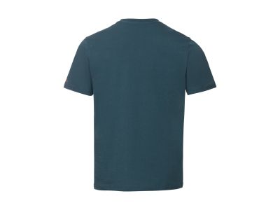T-shirt z logo VAUDE, zieleń krzyżówka