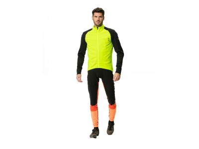 VAUDE Kuro Softshell ZO jacket, neon yellow