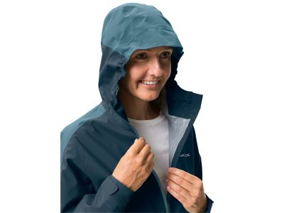 VAUDE Moab Rain II women's jacket, dark sea