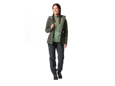 VAUDE Yaras 3in1 women's jacket, khaki green