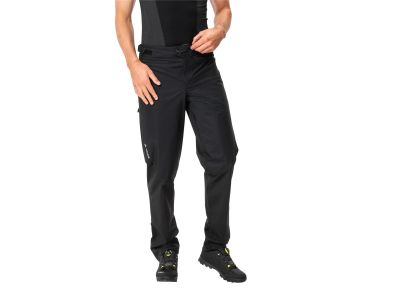 Spodnie przeciwdeszczowe VAUDE All Year Moab 2w1, czarne