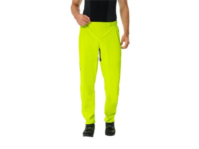 VAUDE Moab Rain nohavice, neon yellow