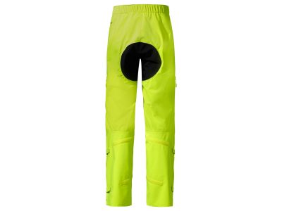 VAUDE Moab Rain nohavice, neon yellow