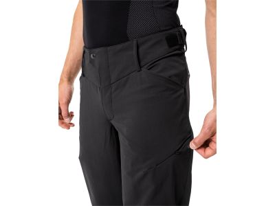 Lekkie spodnie softshellowe VAUDE Qimsa w kolorze czarnym