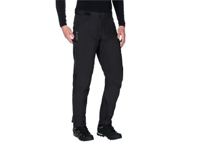 VAUDE Qimsa Softshell II S/S+L/S kalhoty, černá