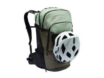VAUDE Bike Alpin 25+5 backpack, 30 l, willow green