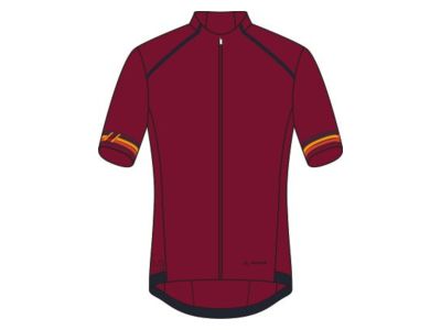 VAUDE Furka FZ II jersey, carmine