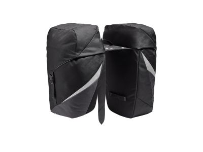 VAUDE TwinRoadster tašky na nosič, 52 l, černá