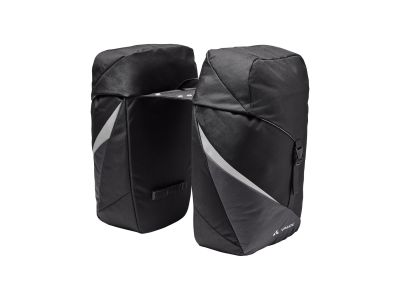 VAUDE TwinRoadster tašky na nosič, 52 l, čierna