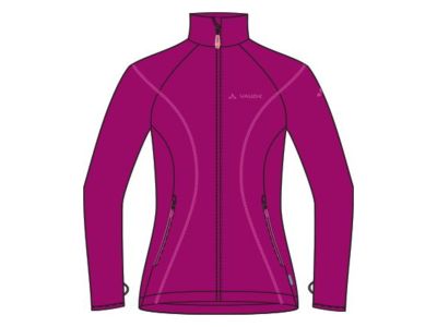 VAUDE Rosemoor II women&amp;#39;s fleece jacket, rich pink