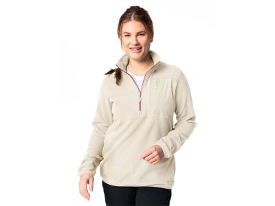 VAUDE Rosemoor Fleece női pulóver, ecru uni