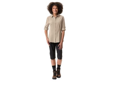 VAUDE Farley Stretch Damenshirt, Ziegelstein