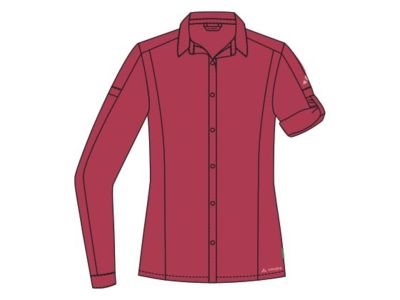 VAUDE Farley Stretch women&amp;#39;s shirt, brick