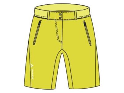 VAUDE Scopi LW II women&#39;s trousers, sunbeam