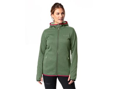 Hanorac de dama VAUDE Valsorda Fleece, verde salcie