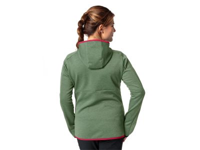 VAUDE Valsorda Fleece dámská mikina, willow green