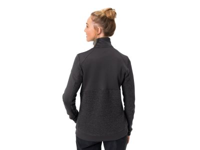 VAUDE Skomer Wool Fleece women&#39;s sweatshirt, phantom black