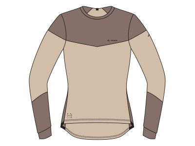 VAUDE MTB Moab LS PRO women&amp;#39;s jersey, linen