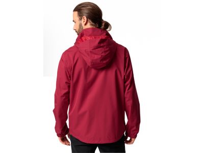 Jachetă impermeabilă VAUDE Escape Light, roșu indian închis