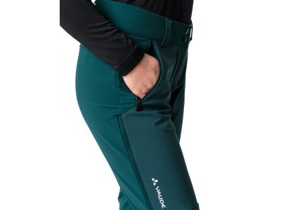 VAUDE Larice Light III women&#39;s ski-touring pants, mallard green