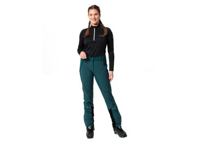 VAUDE Larice Light III women&#39;s ski-touring pants, mallard green